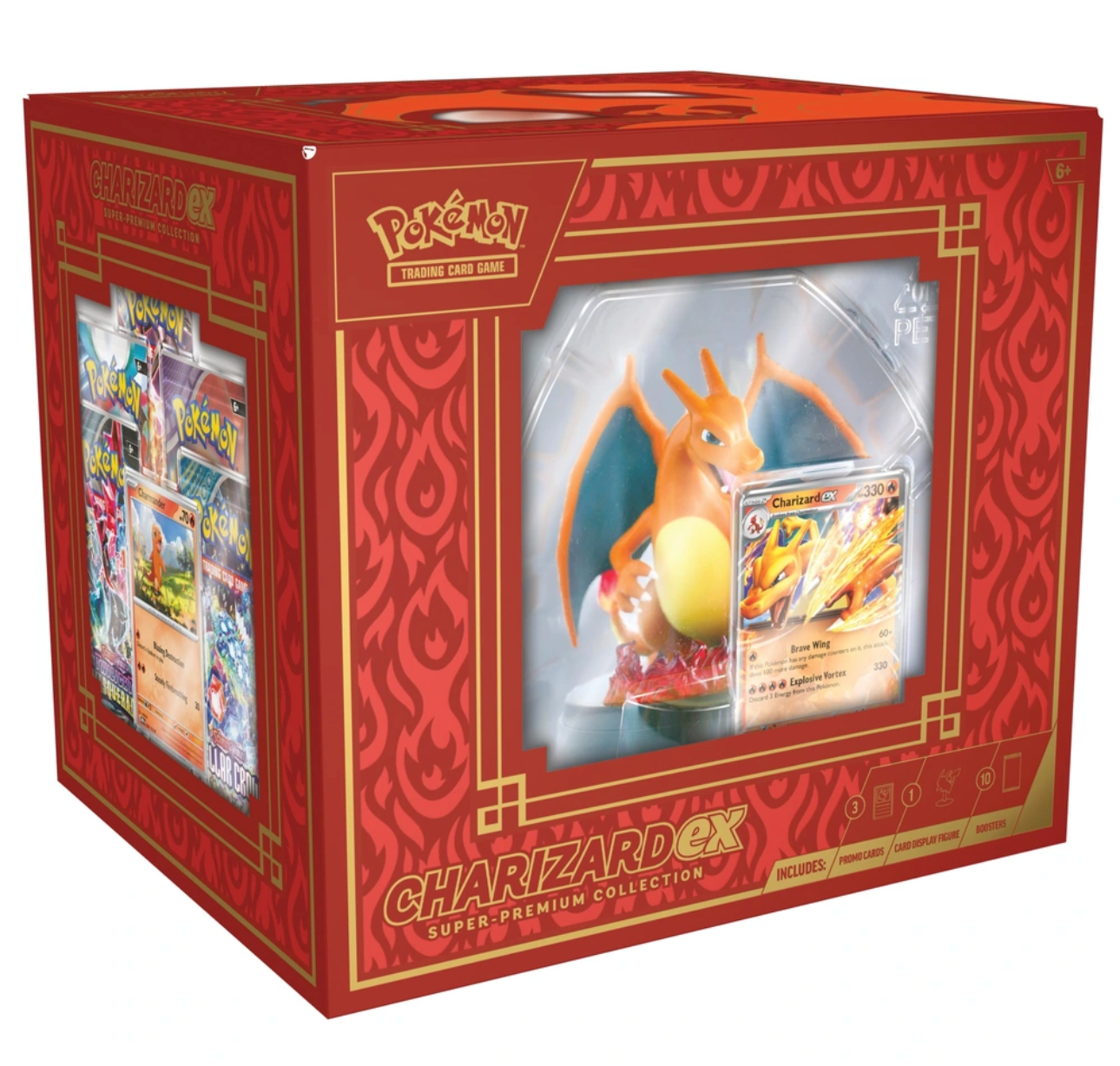 Pokémon Trading Card Game (TCG): Super Premium Charizard ex Collection Box