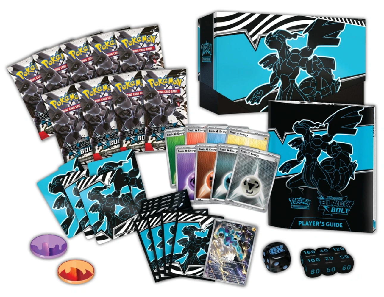 Pokémon Trading Card Game (TCG): Scarlet & Violet Black Bolt Elite Trainer Box