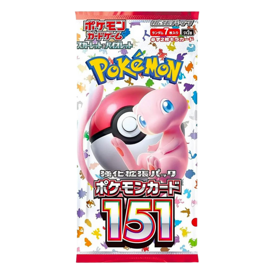 Pokemon 151 JAPANESE Boosters TCG Trading Card Game