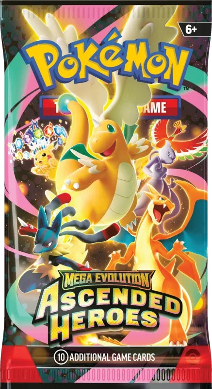 Pokemon ASCENDED HEROES BOOSTER PACK TCG