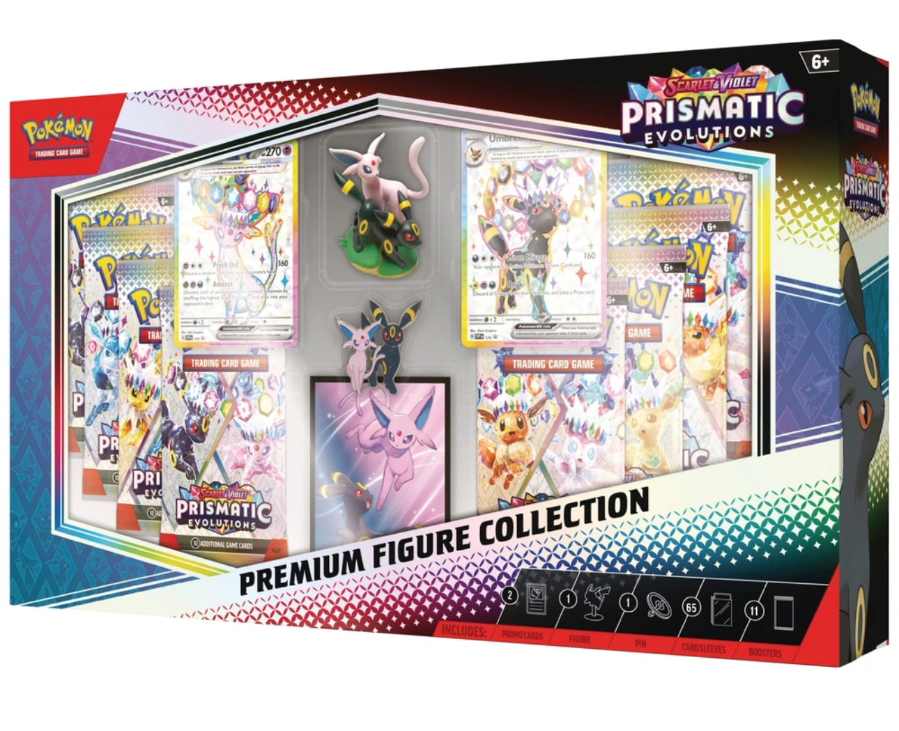 Pokémon Trading Card Game (TCG): Scarlet & Violet: Prismatic Evolutions Premium Figure Collection