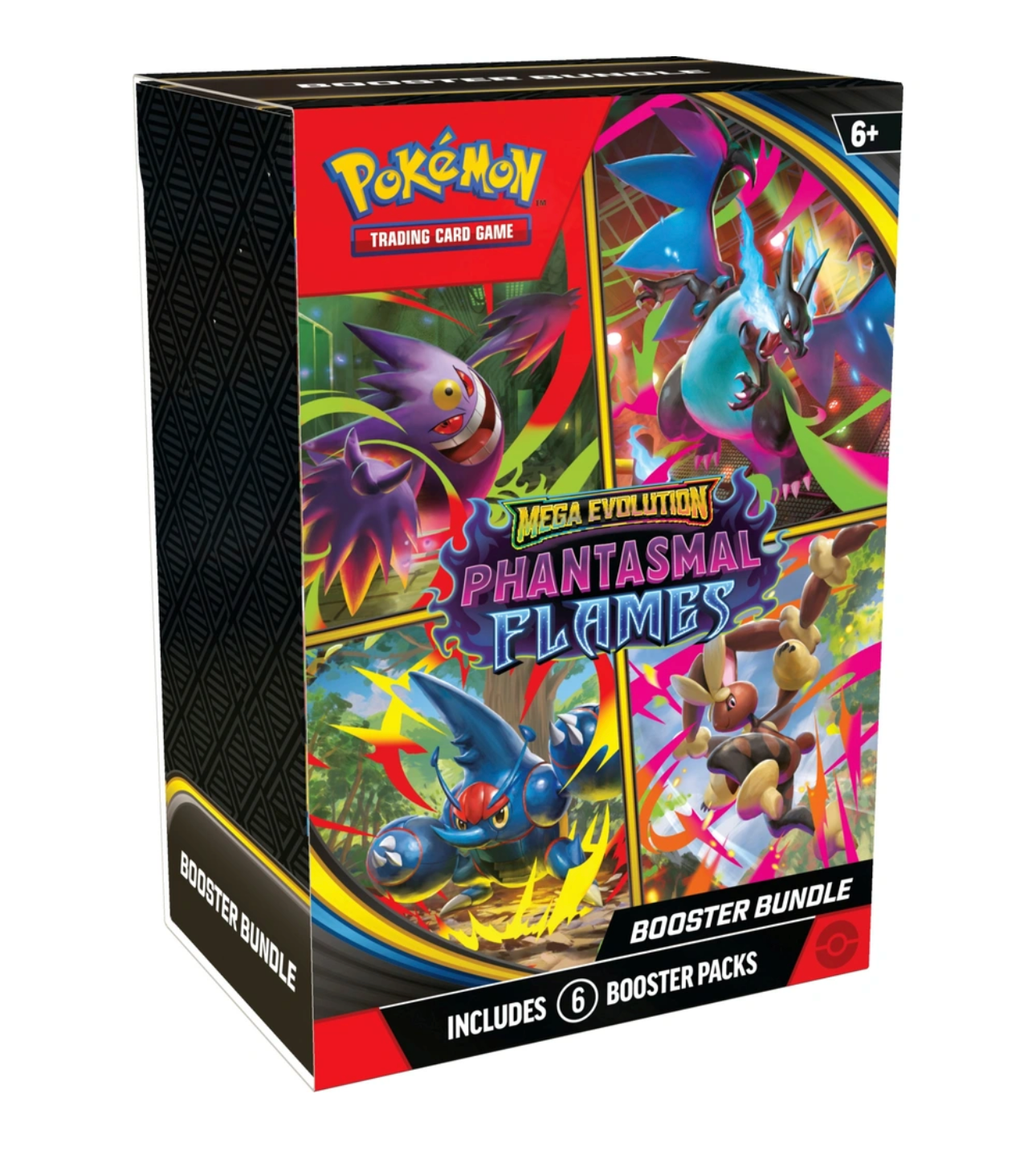 Pokémon Trading Card Game (TCG): Mega Evolution Phantasmal Flames Booster Bundle