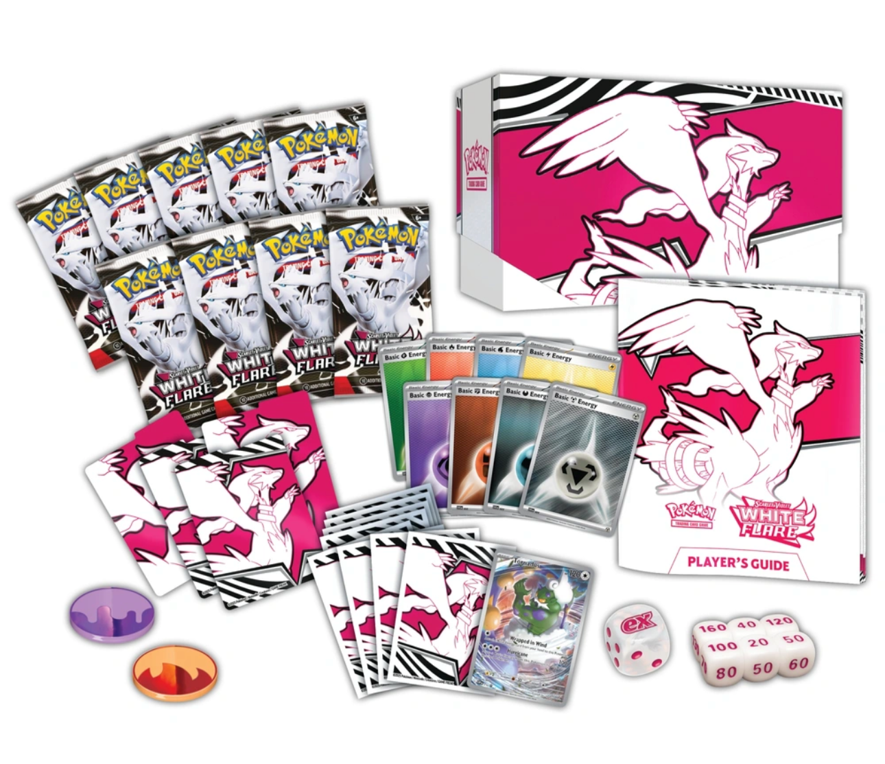 Pokémon Trading Card Game (TCG): Scarlet & Violet White Flare Elite Trainer Box
