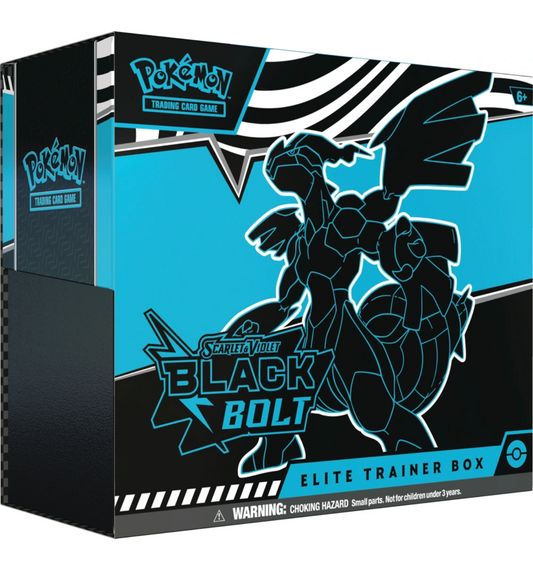 Pokémon Trading Card Game (TCG): Scarlet & Violet Black Bolt Elite Trainer Box